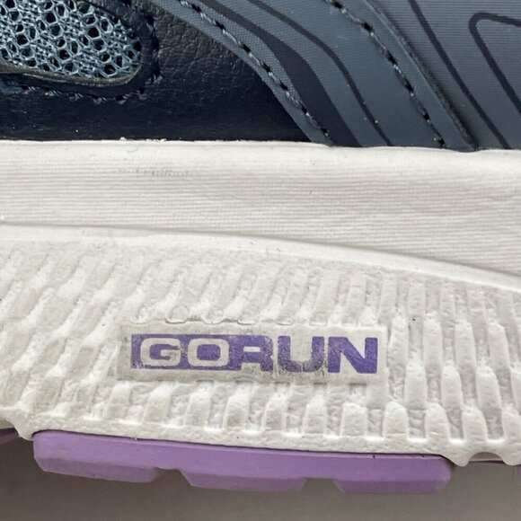 Skechers Go Run Consistent Women’s 9.5 Blue Purple Athletic Running Shoes - Picture 10 of 12